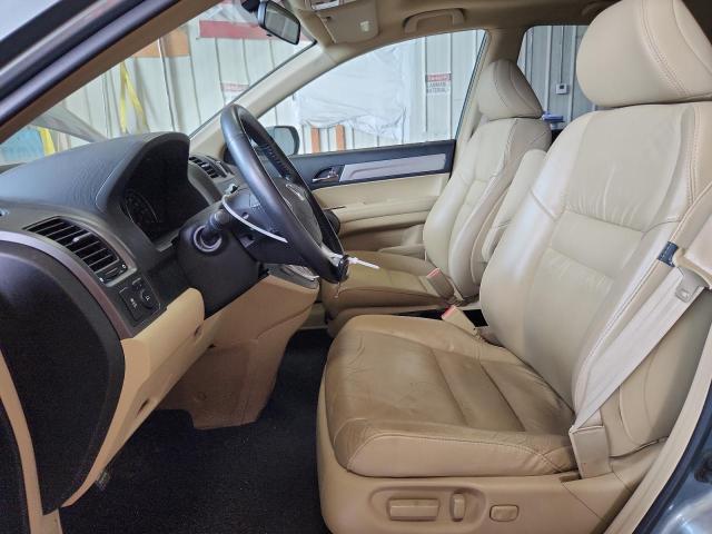 5J6RE4H7XAL011549 - 2010 HONDA CR-V EXL BLUE photo 7