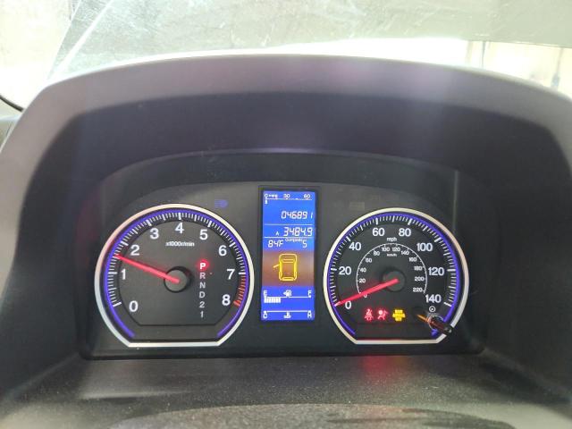 5J6RE4H7XAL011549 - 2010 HONDA CR-V EXL BLUE photo 9