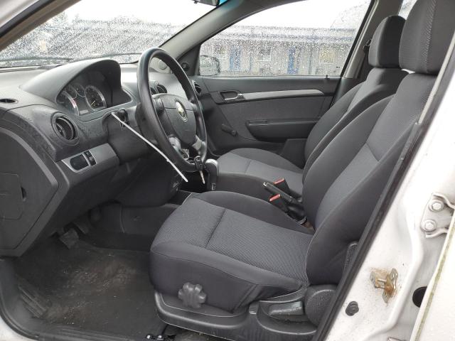KL1TD5DE8AB116807 - 2010 CHEVROLET AVEO LS 白色 照片 7