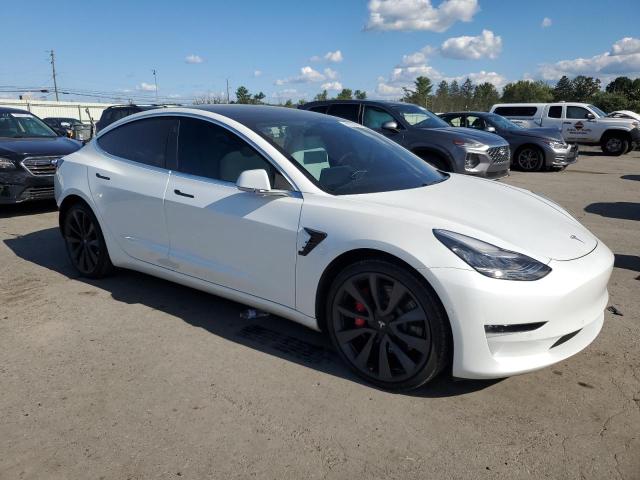 5YJ3E1EC3LF642001 - 2020 TESLA MODEL 3 白色 照片 4