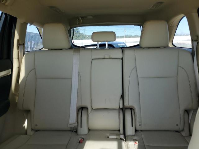 5TDJKRFH4GS323071 - 2016 TOYOTA HIGHLANDER XLE WHITE photo 10