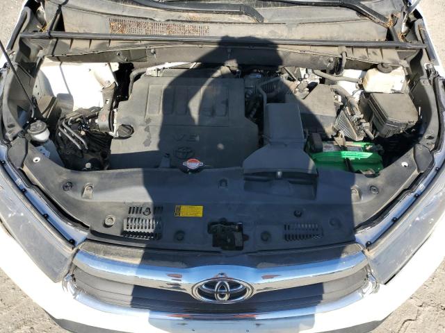 5TDJKRFH4GS323071 - 2016 TOYOTA HIGHLANDER XLE WHITE photo 12