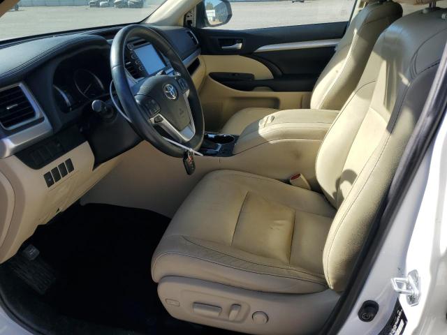 5TDJKRFH4GS323071 - 2016 TOYOTA HIGHLANDER XLE WHITE photo 7