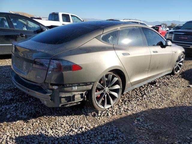 5YJSA1E46GF130223 - 2016 TESLA MODEL S Մոխրագույն լուսանկար 3