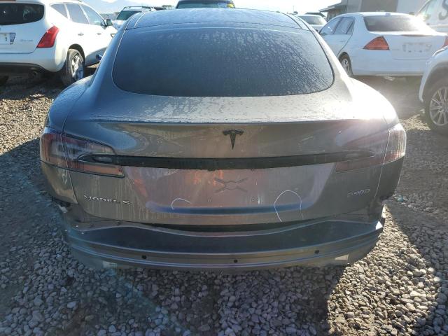 5YJSA1E46GF130223 - 2016 TESLA MODEL S Մոխրագույն լուսանկար 6