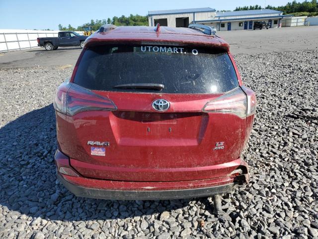 JTMBFREV3JD226110 - 2018 TOYOTA RAV4 LE RED photo 6