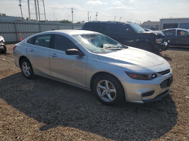 1G1ZB5ST9JF165591 - 2018 CHEVROLET MALIBU LS 银色 照片 4