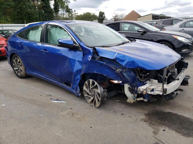 2HGFC2F78JH532757 - 2018 HONDA CIVIC EX BLUE photo 4