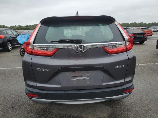 2HKRW6H3XKH227905 - 2019 HONDA CR-V LX Gris foto 6
