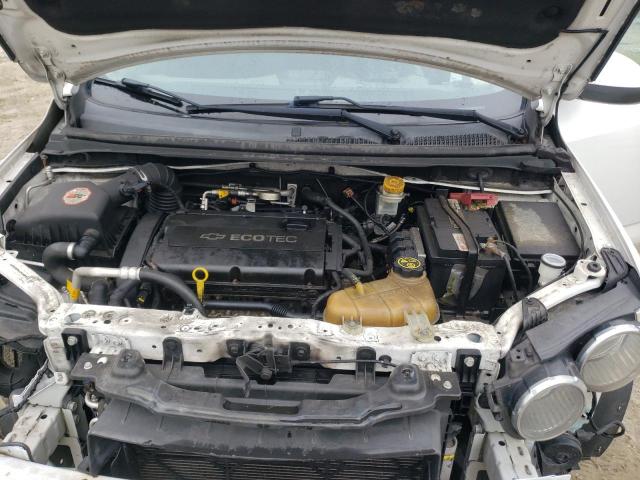 1G1JC5SG2D4161427 - 2013 CHEVROLET SONIC LT WHITE photo 11