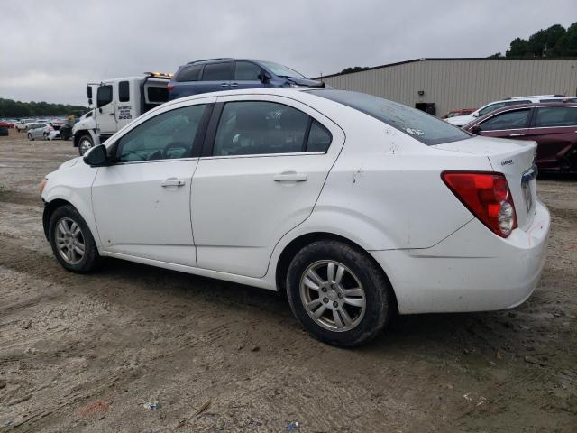 1G1JC5SG2D4161427 - 2013 CHEVROLET SONIC LT WHITE photo 2