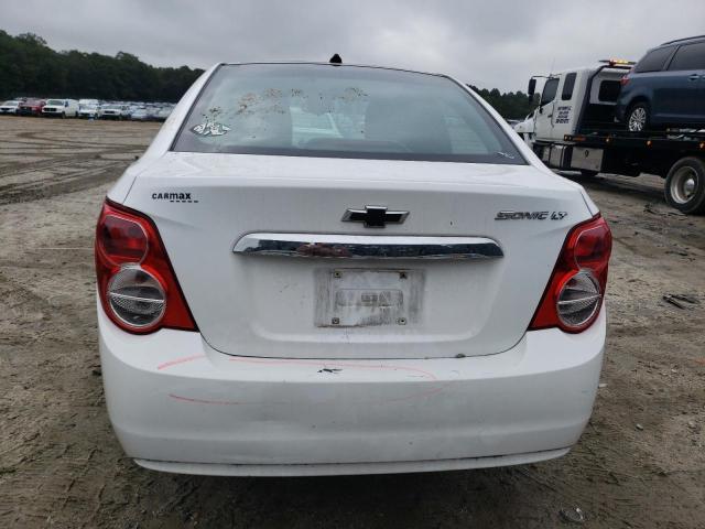 1G1JC5SG2D4161427 - 2013 CHEVROLET SONIC LT WHITE photo 6