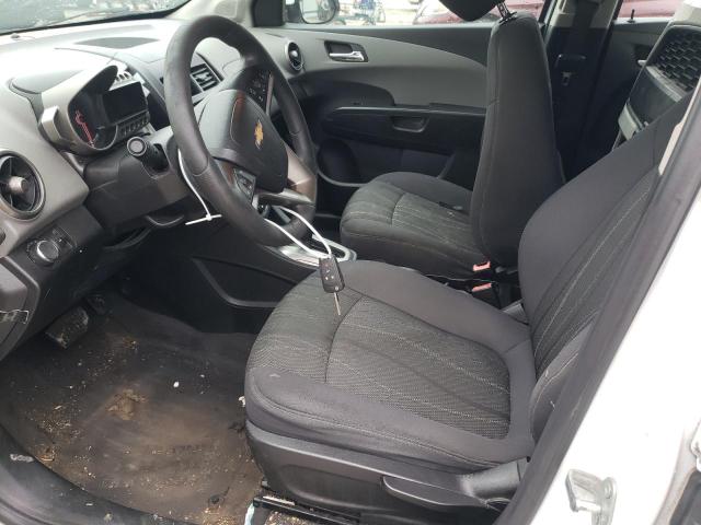 1G1JC5SG2D4161427 - 2013 CHEVROLET SONIC LT WHITE photo 7