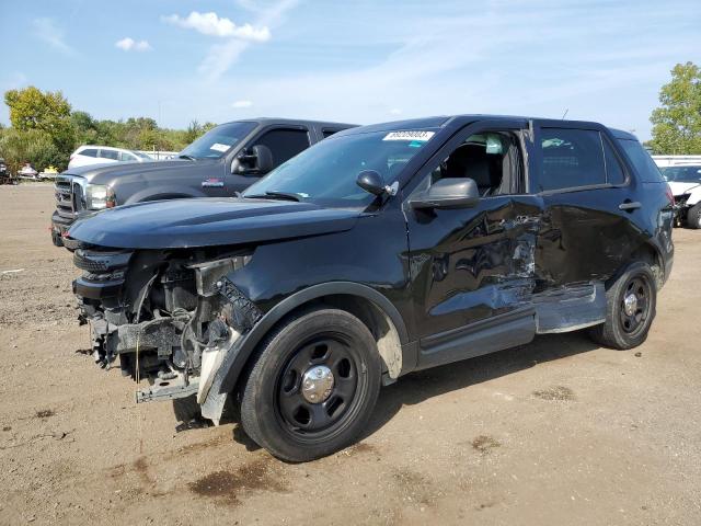1FM5K8AR5EGA28544 - 2014 FORD EXPLORER POLICE INTERCEPTOR BLACK photo 1