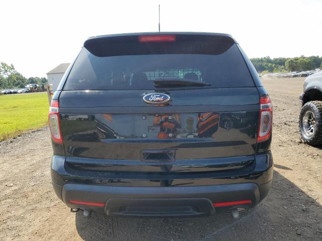 1FM5K8AR5EGA28544 - 2014 FORD EXPLORER POLICE INTERCEPTOR BLACK photo 6