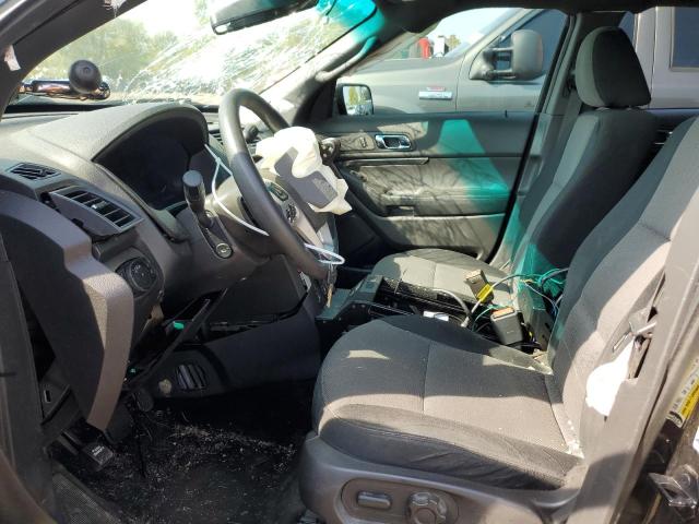 1FM5K8AR5EGA28544 - 2014 FORD EXPLORER POLICE INTERCEPTOR BLACK photo 7