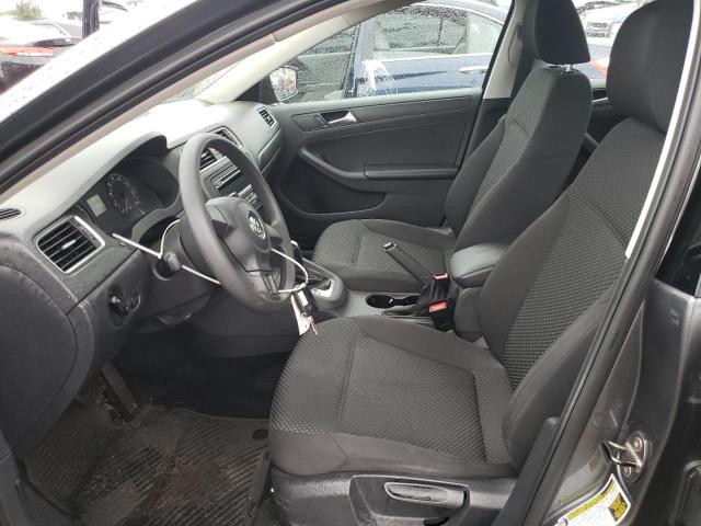 3VW2K7AJ7DM317048 - 2013 VOLKSWAGEN JETTA BASE GRAY photo 7