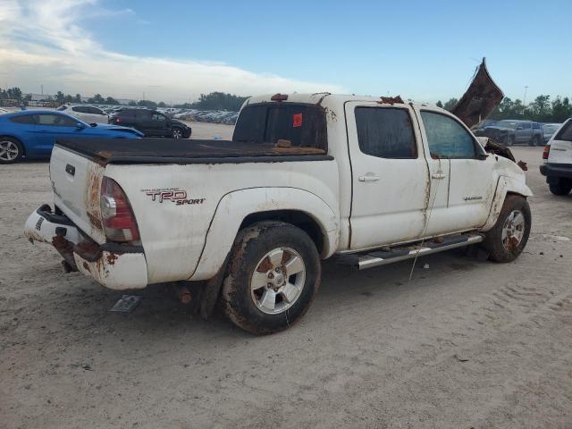 5TEJU4GN4AZ711168 - 2010 TOYOTA TACOMA DOUBLE CAB PRERUNNER WHITE photo 3