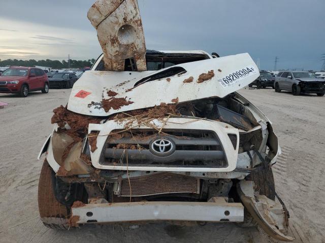 5TEJU4GN4AZ711168 - 2010 TOYOTA TACOMA DOUBLE CAB PRERUNNER WHITE photo 5