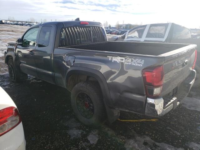 5TFSZ5AN4JX135528 - 2018 TOYOTA TACOMA ACCESS CAB ნაცრისფერი ფოტო 2