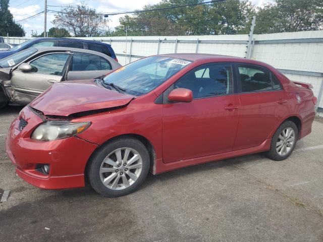 1NXBU4EE5AZ368303 - 2010 TOYOTA COROLLA BASE RED photo 1