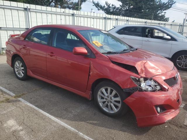 1NXBU4EE5AZ368303 - 2010 TOYOTA COROLLA BASE RED photo 4