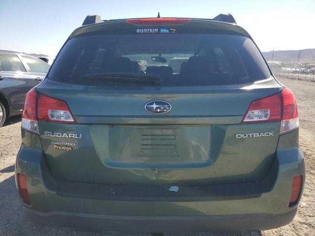 4S4BRCKC0B3438117 - 2011 SUBARU OUTBACK 2.5I LIMITED GREEN photo 6