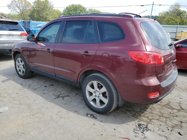 5NMSH13E87H122906 - 2007 HYUNDAI SANTA FE SE MAROON photo 2