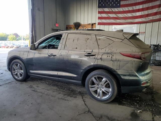 5J8TC2H79ML001185 - 2021 ACURA RDX ADVANCE BLACK photo 2