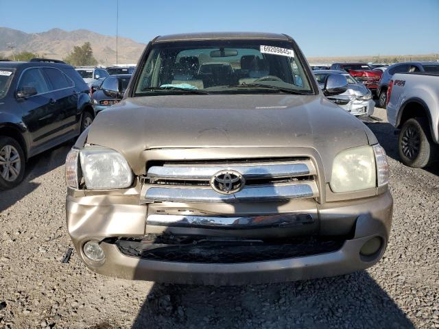 5TBDT44166S531138 - 2006 TOYOTA TUNDRA DOUBLE CAB SR5 TAN photo 5