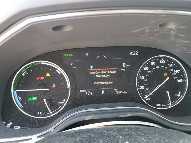 4T1AA1AB9NU012330 - 2022 TOYOTA AVALON XLE WHITE photo 9