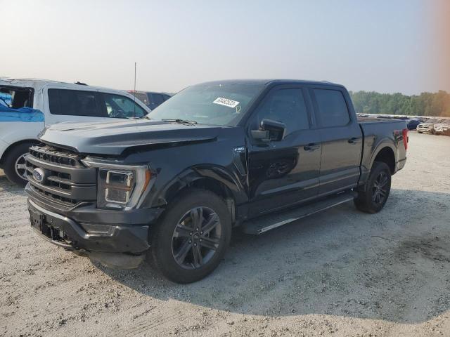 1FTFW1E88NKD32146 - 2022 FORD F150 SUPERCREW BLACK photo 1