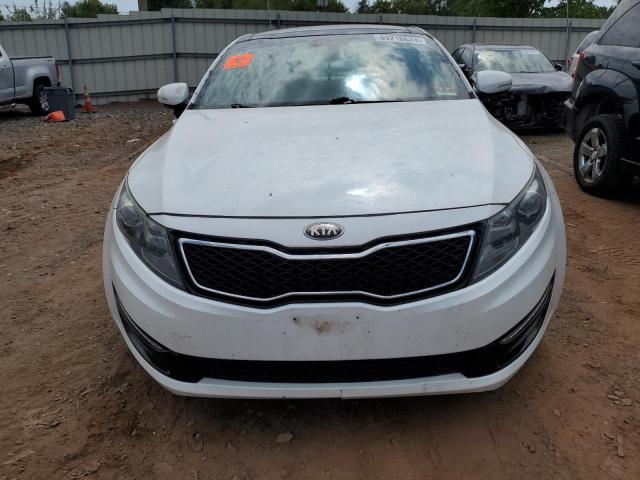 5XXGR4A61DG217849 - 2013 KIA OPTIMA SX WHITE photo 5