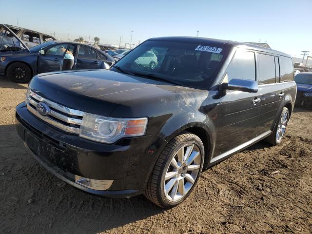 2FMHK6DC5BBD12624 - 2011 FORD FLEX LIMITED BLACK photo 1