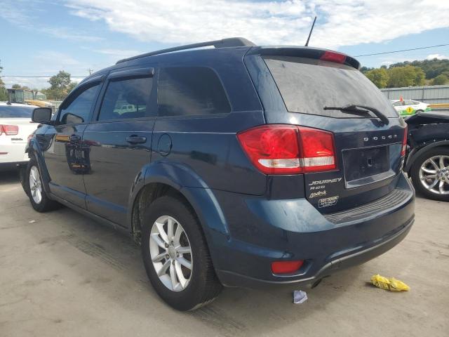 3C4PDDBGXET127336 - 2014 DODGE JOURNEY SXT BLUE photo 2