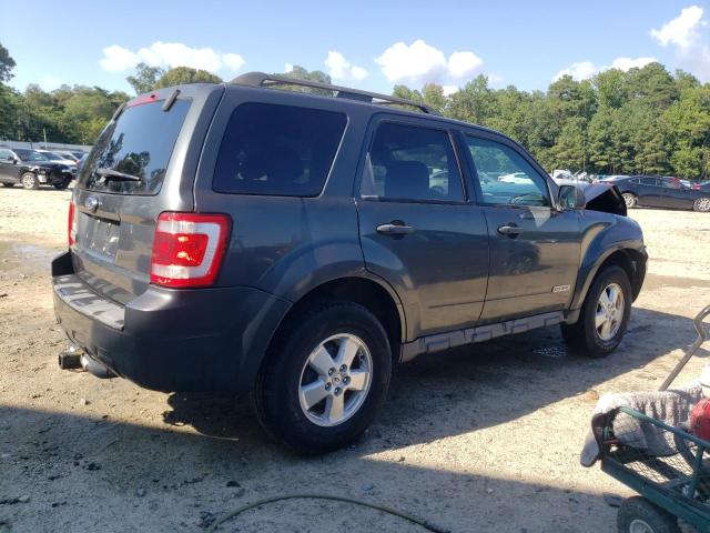 1FMCU03Z58KD91802 - 2008 FORD ESCAPE XLT Gris photo 3