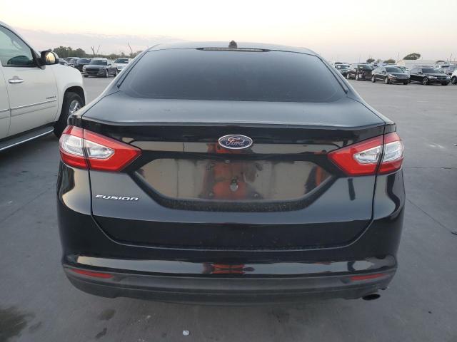 3FA6P0G76GR132298 - 2016 FORD FUSION S BLACK photo 6