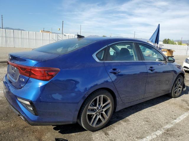 3KPF54AD0ME293836 - 2021 KIA FORTE EX 蓝色 照片 3