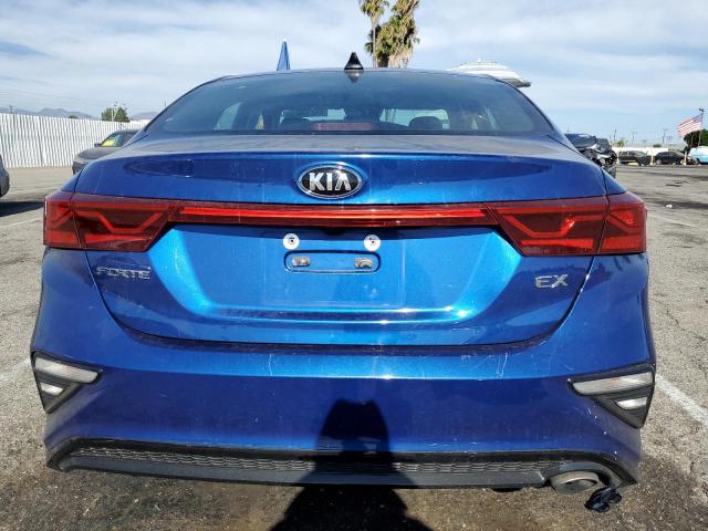 3KPF54AD0ME293836 - 2021 KIA FORTE EX 蓝色 照片 6