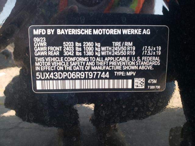 5UX43DP06R9T97744 - 2024 BMW X3 SDRIVE30I Qara foto 12