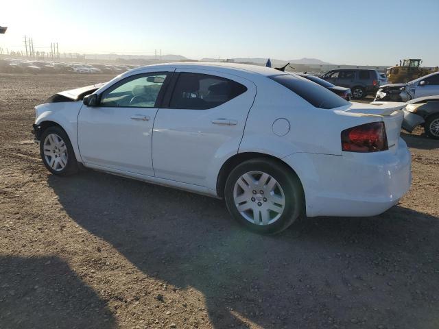 1C3CDZAB9EN233296 - 2014 DODGE AVENGER SE WHITE photo 2