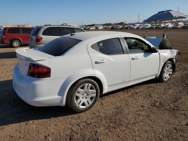 1C3CDZAB9EN233296 - 2014 DODGE AVENGER SE WHITE photo 3