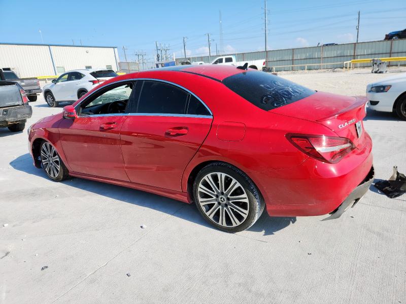 WDDSJ4EB0JN632837 - 2018 MERCEDES-BENZ CLA 250 წითელი ფოტო 2