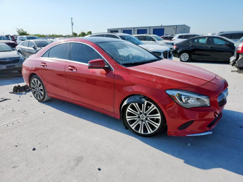 WDDSJ4EB0JN632837 - 2018 MERCEDES-BENZ CLA 250 წითელი ფოტო 4
