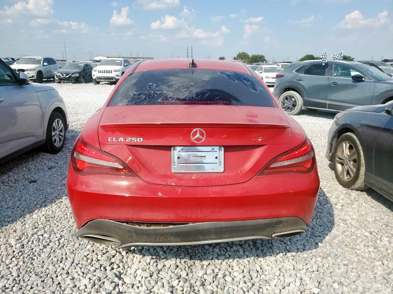 WDDSJ4EB0JN632837 - 2018 MERCEDES-BENZ CLA 250 წითელი ფოტო 6