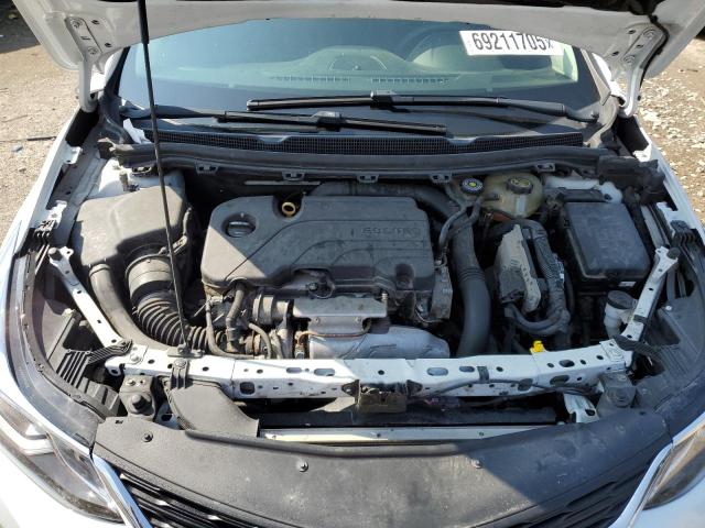 1G1BE5SM1J7195860 - 2018 CHEVROLET CRUZE LT თეთრი ფოტო 11