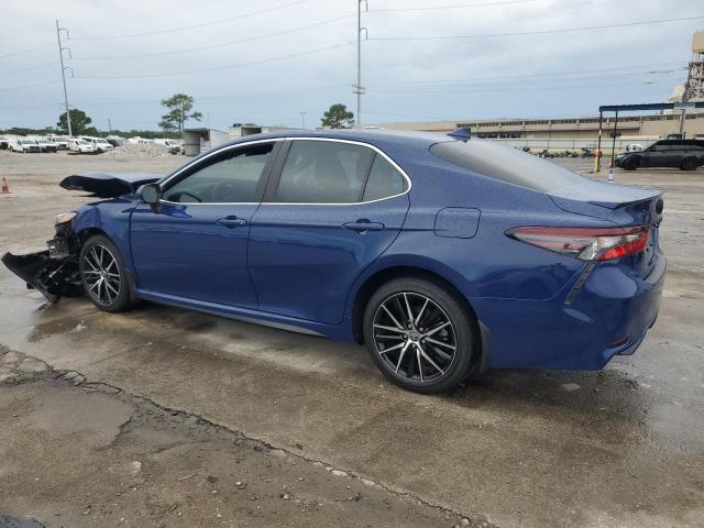 4T1G11AK4RU248321 - 2024 TOYOTA CAMRY SE NIGHT SHADE BLUE photo 2