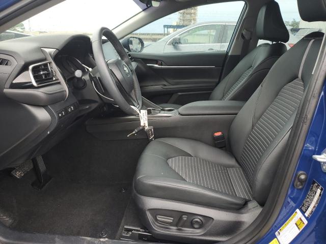 4T1G11AK4RU248321 - 2024 TOYOTA CAMRY SE NIGHT SHADE BLUE photo 7