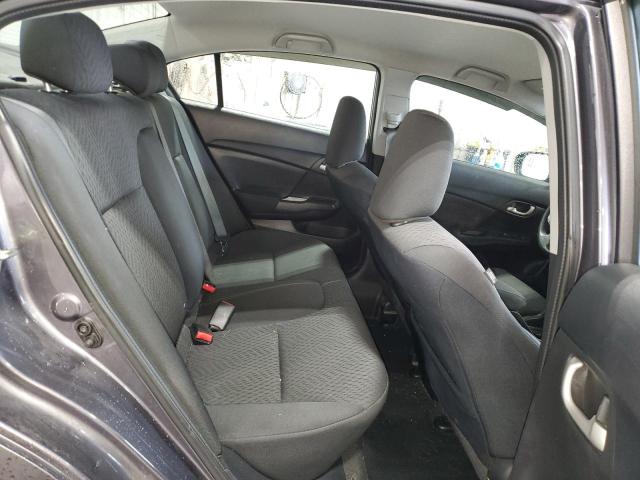 19XFB2F55EE227931 - 2014 HONDA CIVIC LX Сірий фото 10