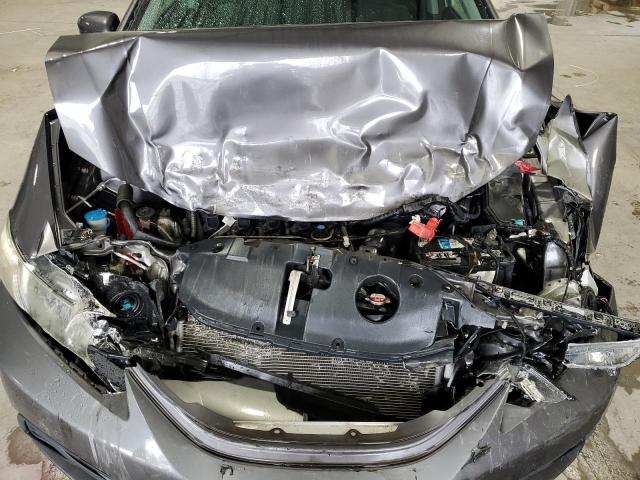 19XFB2F55EE227931 - 2014 HONDA CIVIC LX Сірий фото 11